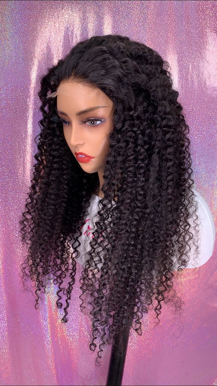 Jerry Kinky Curly Closure Wigs